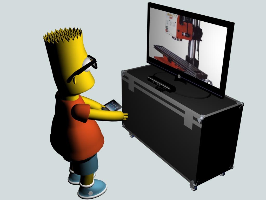 Fraiseuse virtuelle