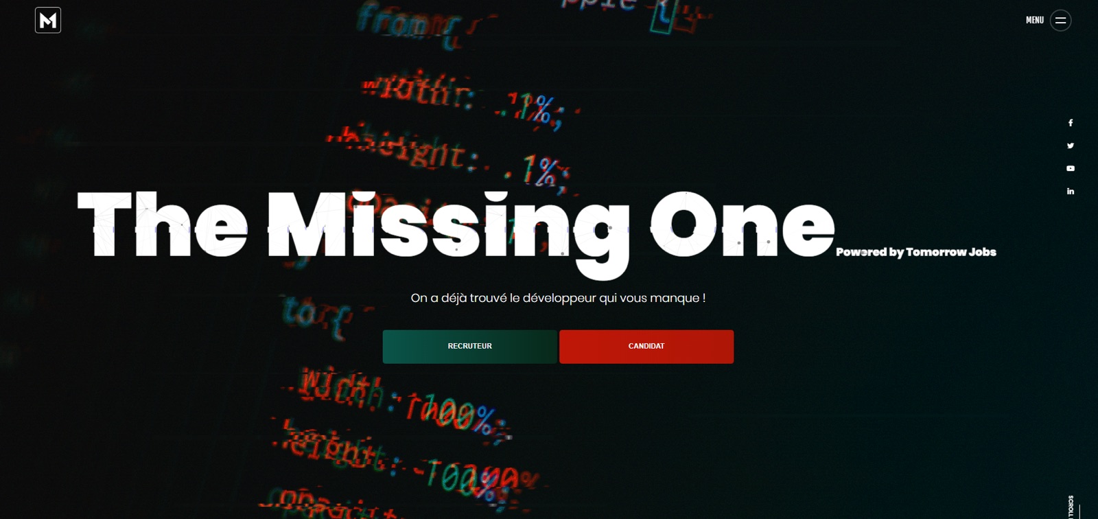 THE MISSING ONE