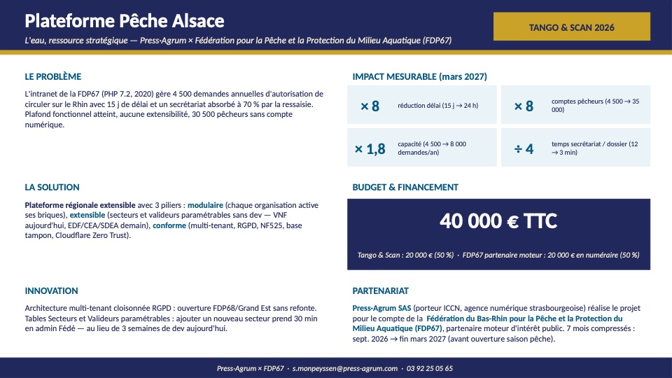 Plateforme Fédération du Bas-Rhin pour la Pêche et la Protection du Milieu Aquatique