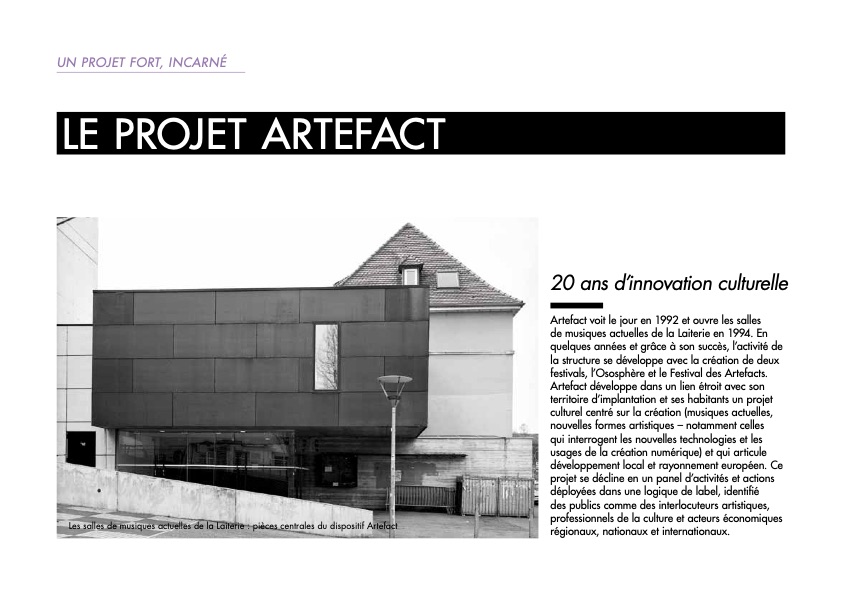 ARTEFACT 3.0