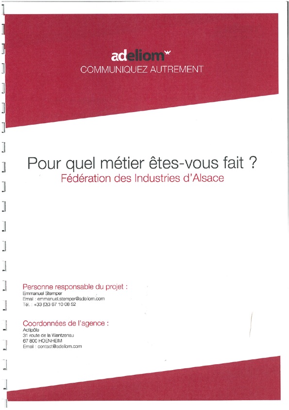 QUIZZ interactif "Pour quel métier de l'industrie êtes-vous fait?"
