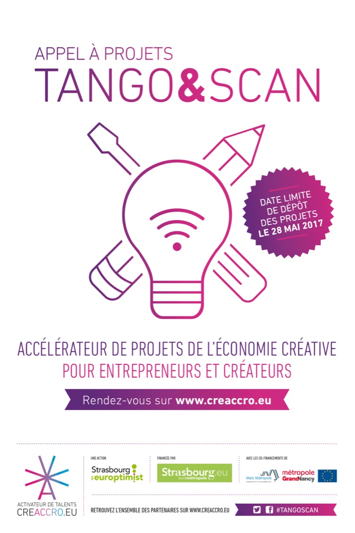Affiche Tango&Scan 2017, Mobilité intelligente