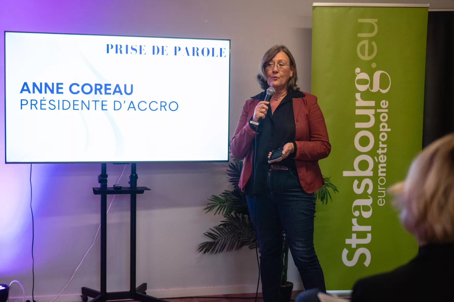 Anne Coreau - Présidente accro